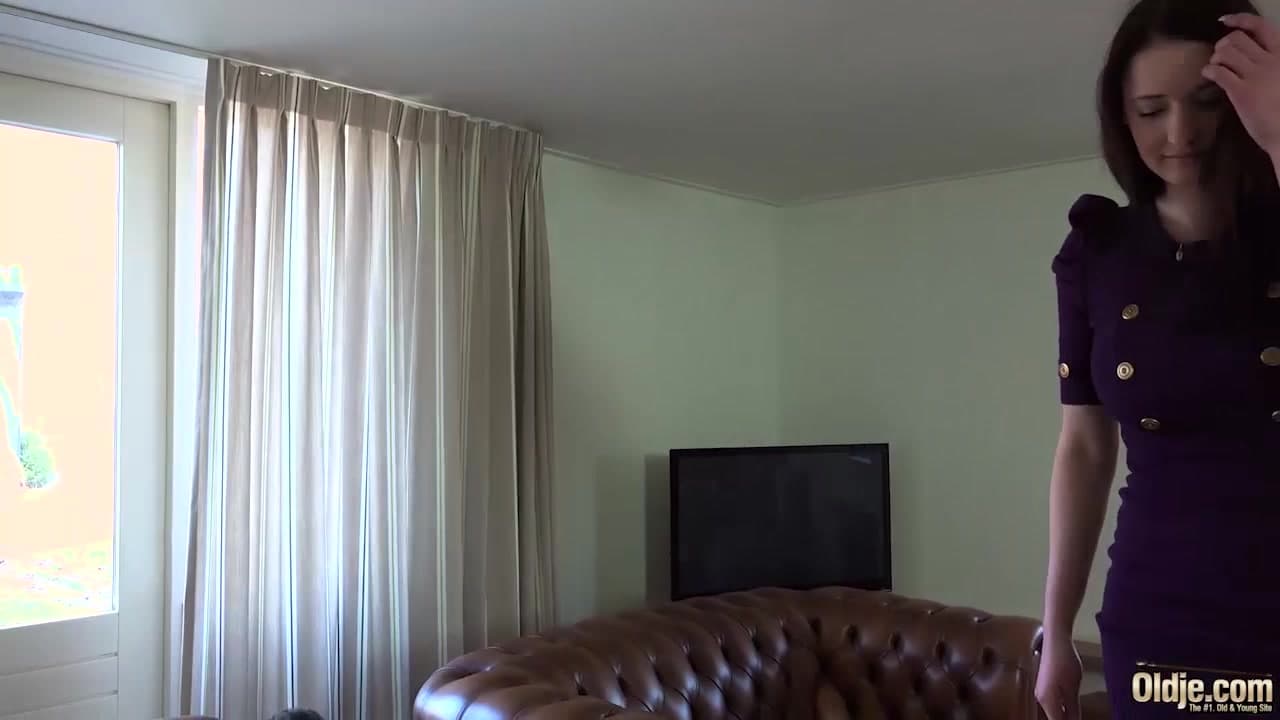 Grandpa Fucking with Beautiful Big Boobs Job
