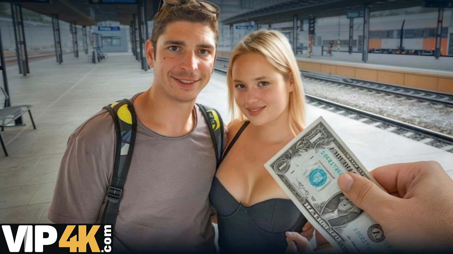 VIP4K. Romantic trip ended with a very hardcore cheating in the WC