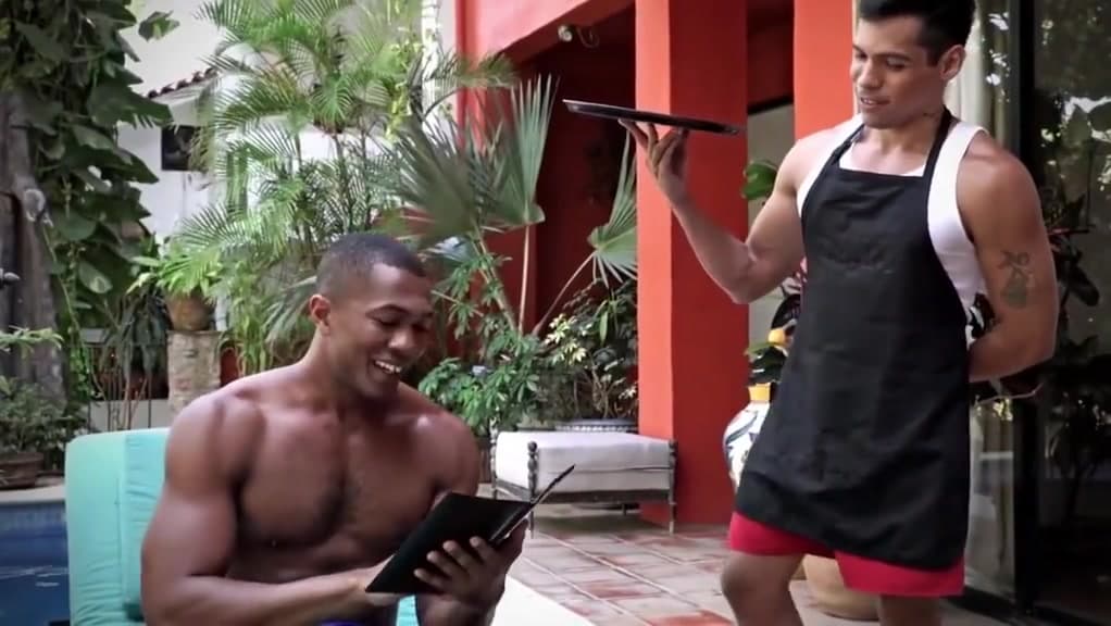 Extrem bareback threesome
